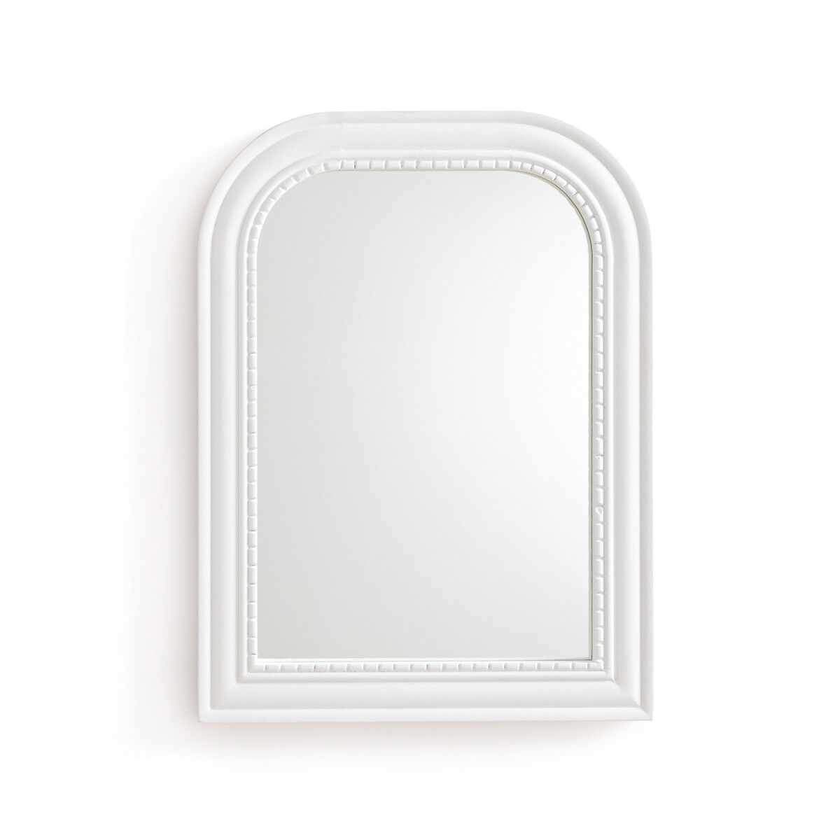 Miroir Ancien Miroir Mural Blanc Trumeau Miroir Shabby Chic Miroir de Hall 133cm
